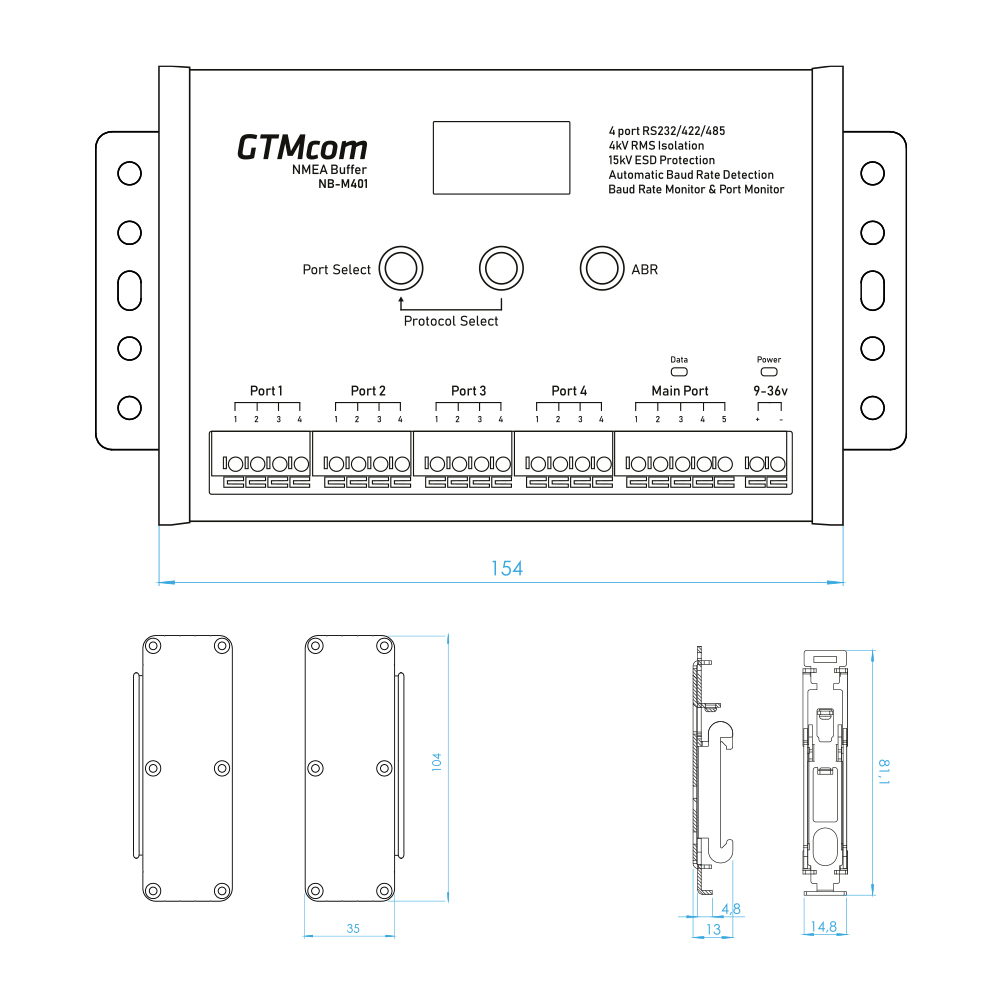 NB-M401 NMEA BUFFER